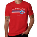 T-shirt Chili football homme – Imprimé vintage en coton
