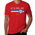 T-shirt Chili football homme – Imprimé vintage en coton