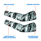 Manchons de bras sport – Motif camouflage