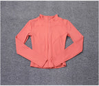 Veste zippée femme – Col montant et coupe ajustée