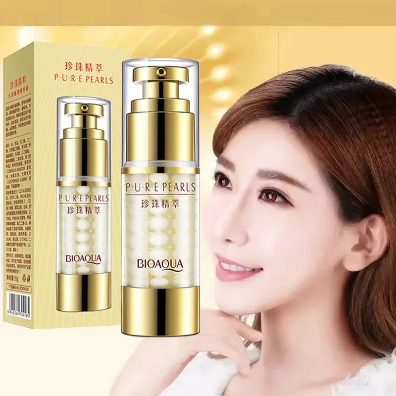 25g BIOAQUA Pearl Essence Moist Tender Smooth Essence Nourishes Moisturize Hydrate Repair Face Cream Facial Skincare Product