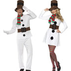 New Christmas Cosplay Costume Anime White Snowman Suit for Adult Women Men Carnival Theme Party Role Playing Outfits