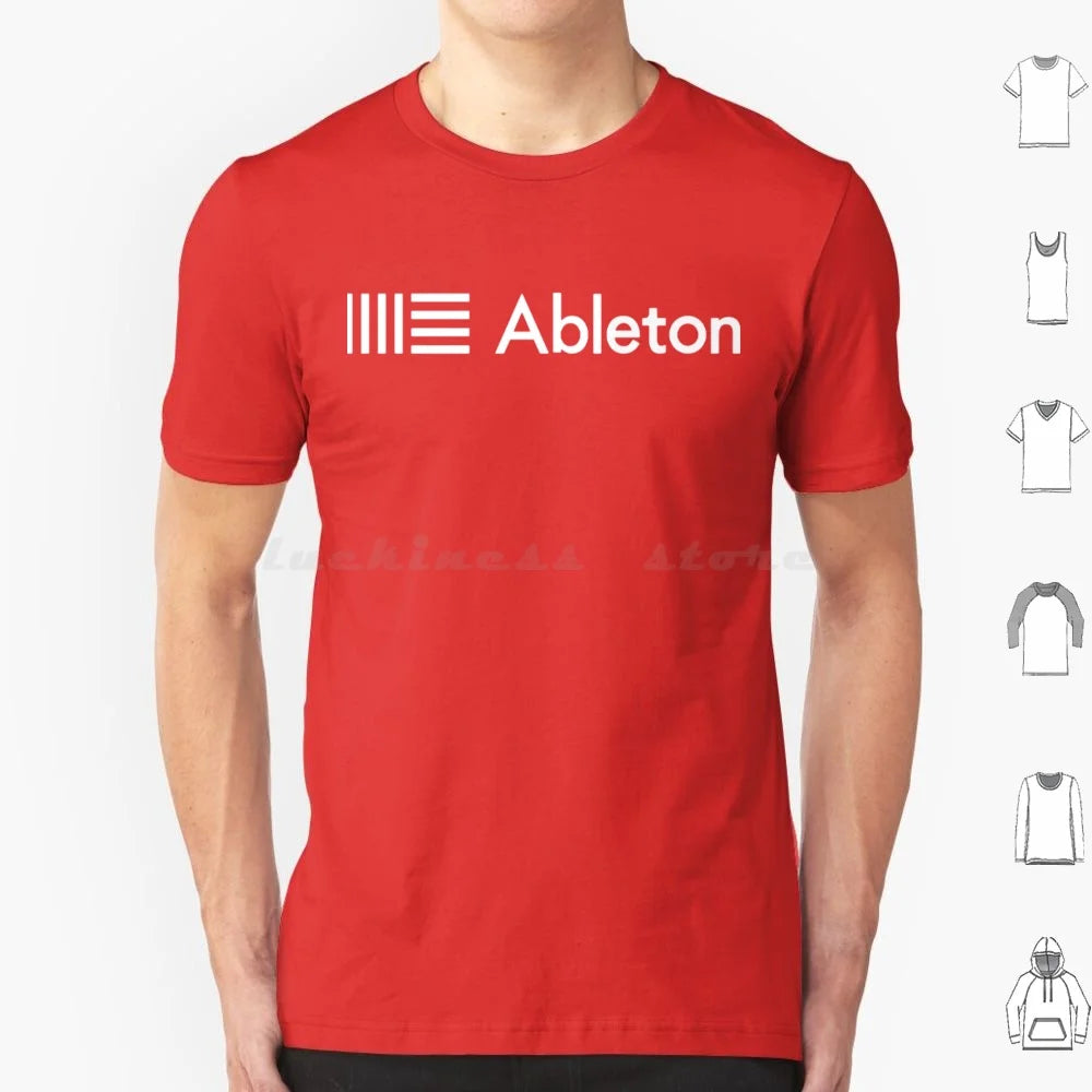Ableton Live Logo Essential T Shirt Cotton Men Women DIY Print Ableton Live Logo Essential