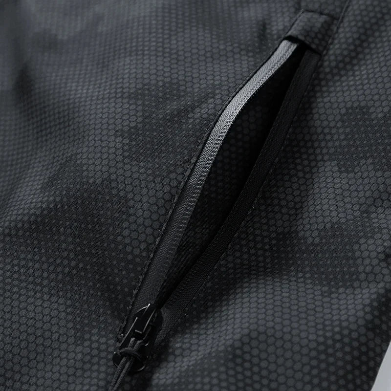 Coupe-Vent Homme À Capuche Imperméable – Camping Style Coréen Printemps Automne