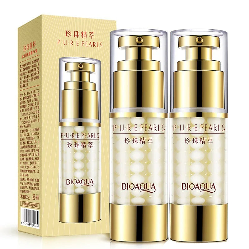 25g BIOAQUA Pearl Essence Moist Tender Smooth Essence Nourishes Moisturize Hydrate Repair Face Cream Facial Skincare Product
