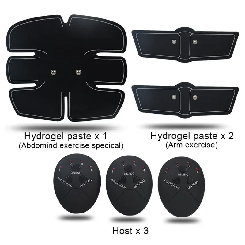 Stimulateur Musculaire EMS Sans Fil – Abdominaux Massage Corporel Certifié CE