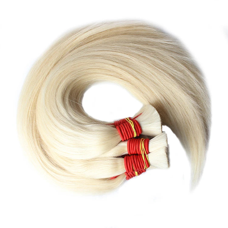 Wholesale Human Meches Bundles Human Hair 613 Straight Extensions Cheveux Natural Human Hair Bulk For Mega 18-30inches 100%
