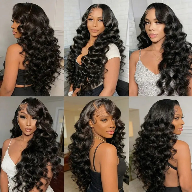 30 40 Inch Loose Wave Bundles 3 4 5Pcs Raw Virgin Unprocessed Human Hair Brazilian Loose Deep Wave Human Hair Bundles Extensions