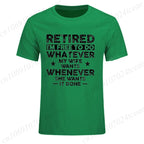 T-shirt unisexe retraite – Imprimé humoristique