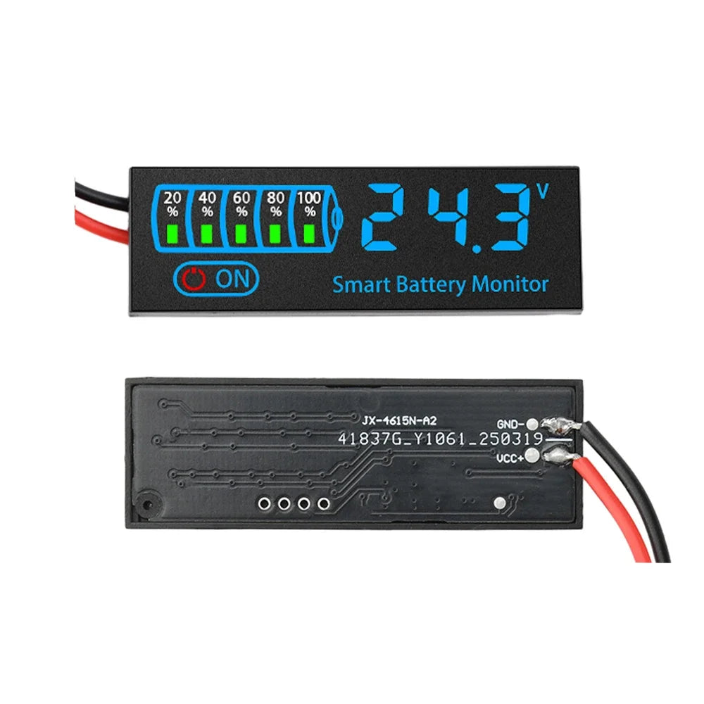 Indicateur de Charge Batterie LED DC 7-55V