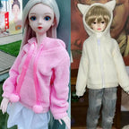 Sweat à capuche pour poupée BJD – Motif dessin animé