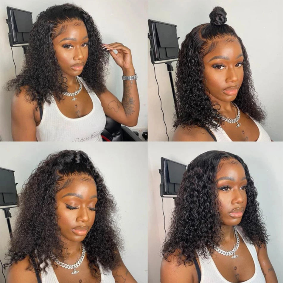 16A Indian Kinky Curly Hair Bundles 1/2/3 Bundles Deal Raw Unprocessed Human Hair Weave Tissage Cheveux Humain Hair Extensions