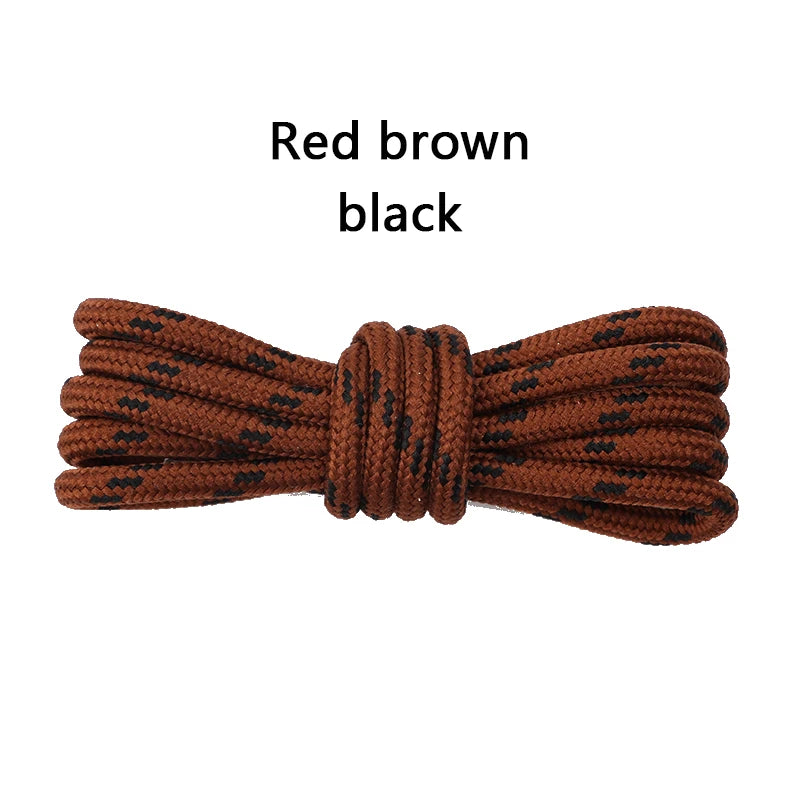 Lacets Ronds Sport Polyester – 25 Couleurs Sneakers Boots 100-160cm