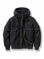 New 2026 Men's Thicken Warm Cotton Jackets Autumn Winter Fleece-lining Loose Casual Hooded Cargo Coats Men Parkas Jackets M-6XL