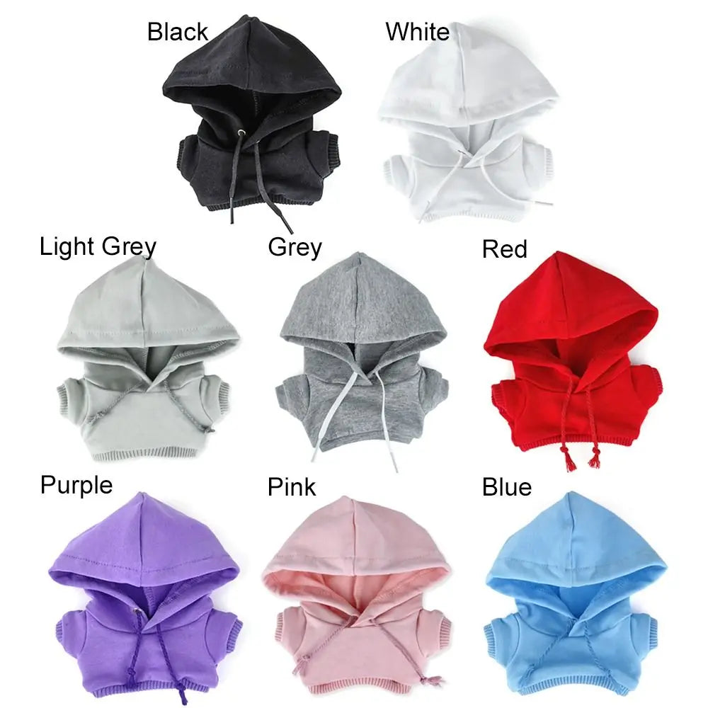 Hoodie pour poupée BJD/OB11 – Coton, 15 coloris