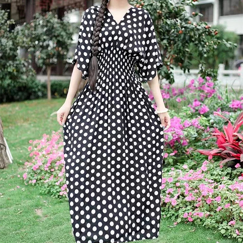 Robe Longue Bohème Imprimée