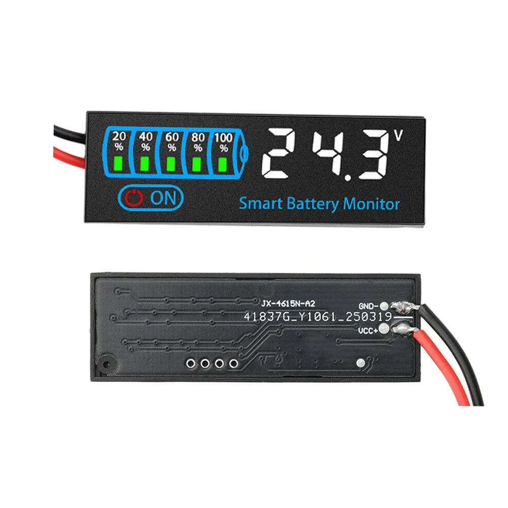Indicateur de Charge Batterie LED DC 7-55V