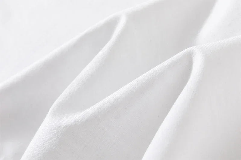 T-shirt imprimé unisexe Y2K – 100 % coton streetwear