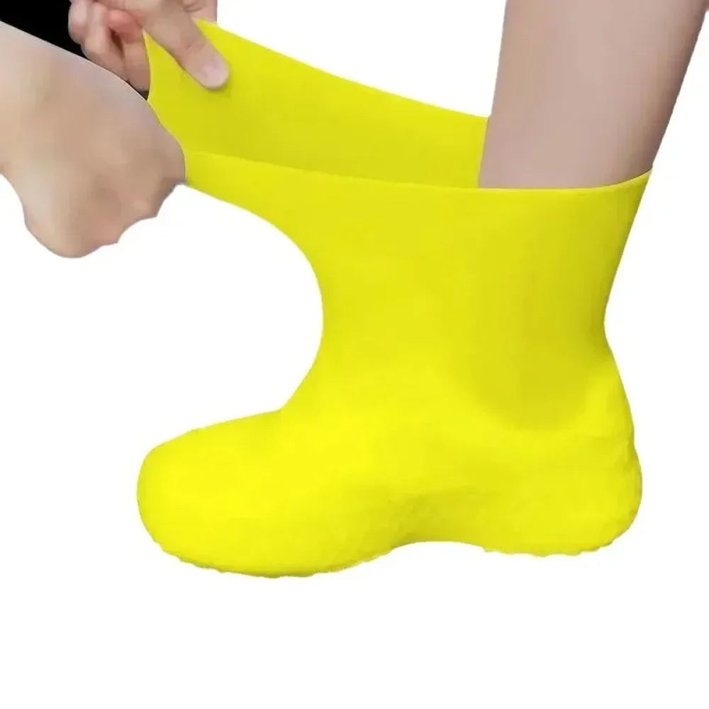 Couvre-Chaussures Imperméables Latex – Protections Pluie Antidérapantes Adulte
