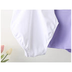 Enfant Ballet Tights Dance Suspenders Contrasting Color Vests Training Clothes Enfants Ballets Professional Gymnastics Clothes