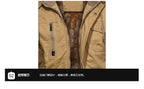 2025 New Men Velvet Cotton Jacket Autumn Winter Thickened Casual Coat Workwear Style Outdoor Warm Fleece Lined Mens Coat