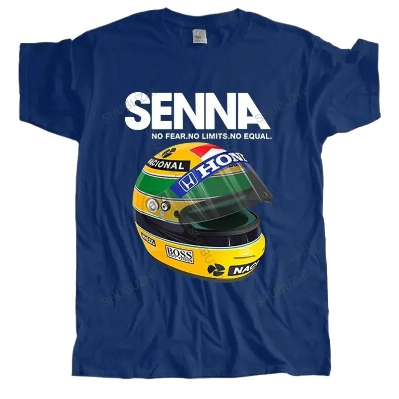 T-shirt Ayrton Senna Helmet homme – Streetwear motorsport