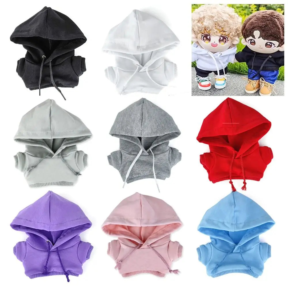 Hoodie pour poupée BJD/OB11 – Coton, 15 coloris