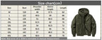 New 2026 Men's Thicken Warm Cotton Jackets Autumn Winter Fleece-lining Loose Casual Hooded Cargo Coats Men Parkas Jackets M-6XL