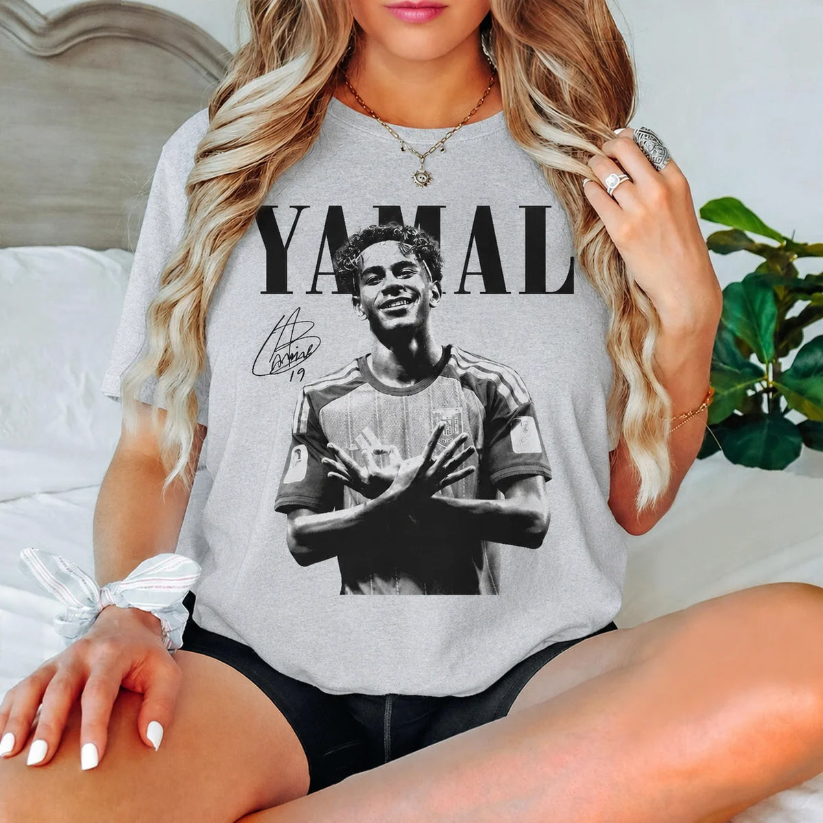T-shirt Lamine Yamal Espagne – Fan de football streetwear