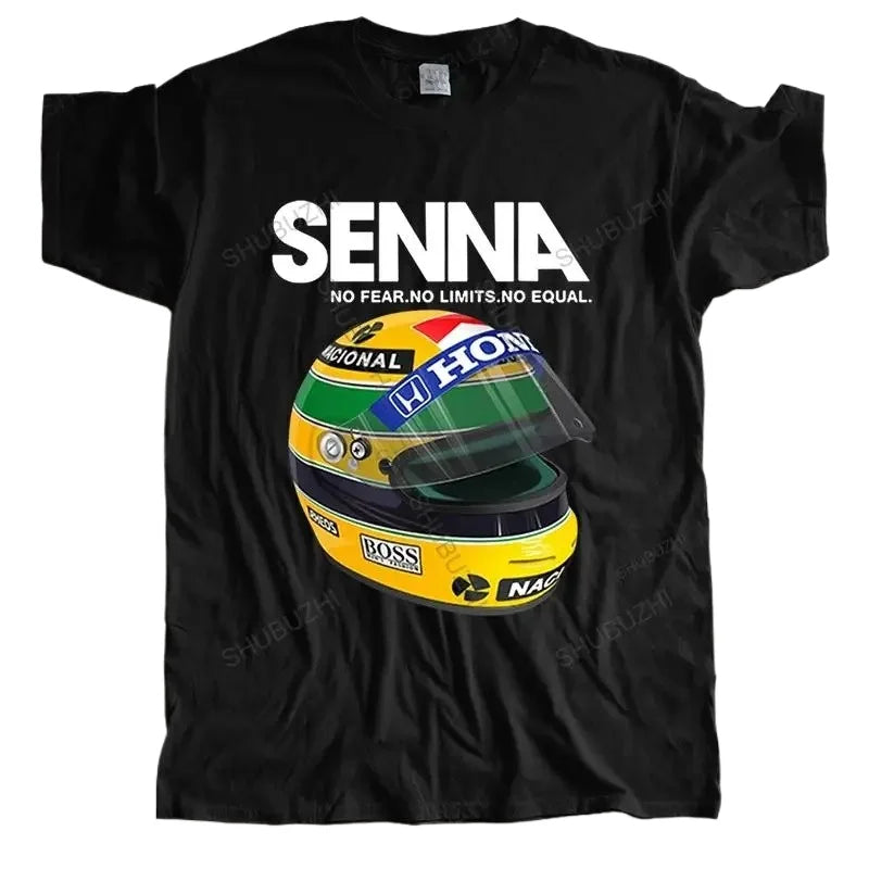 T-shirt Ayrton Senna Helmet homme – Streetwear motorsport