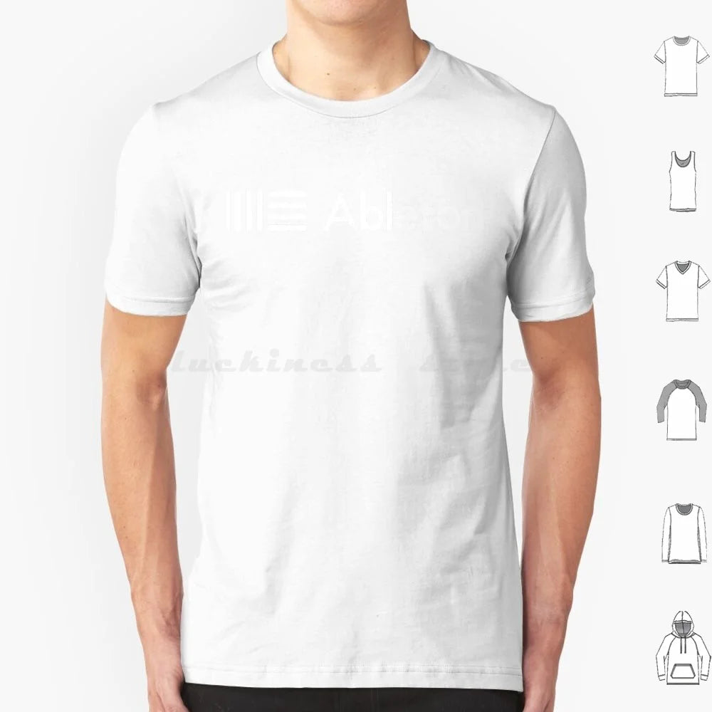 Ableton Live Logo Essential T Shirt Cotton Men Women DIY Print Ableton Live Logo Essential