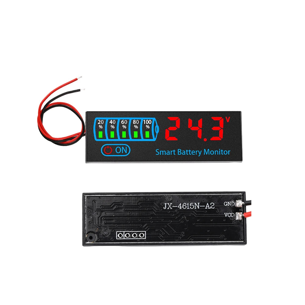 Indicateur de Charge Batterie LED DC 7-55V