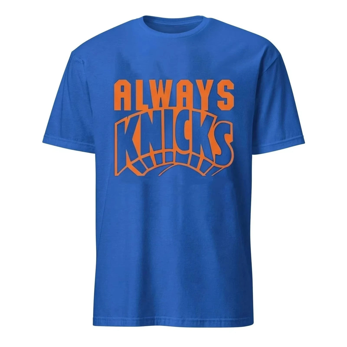 T-shirt New York Knicks unisexe – Streetwear basketball en coton
