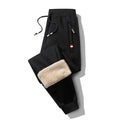 Pantalon Jogging Homme Polaire Chaud – Cordon Taille Élastique Hiver Confort