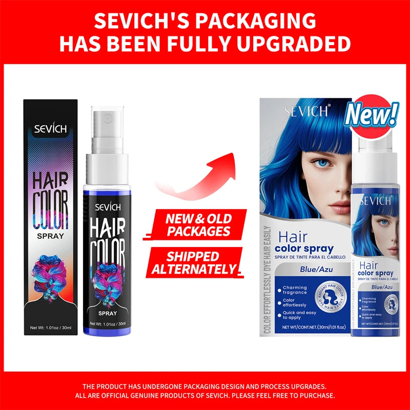 Hair Color Spray Hairs Dyed Hair Colour Styling Product Long Lasting Dye for Hair Beards Coloring Temporary Hair Colour Cream