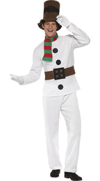 New Christmas Cosplay Costume Anime White Snowman Suit for Adult Women Men Carnival Theme Party Role Playing Outfits