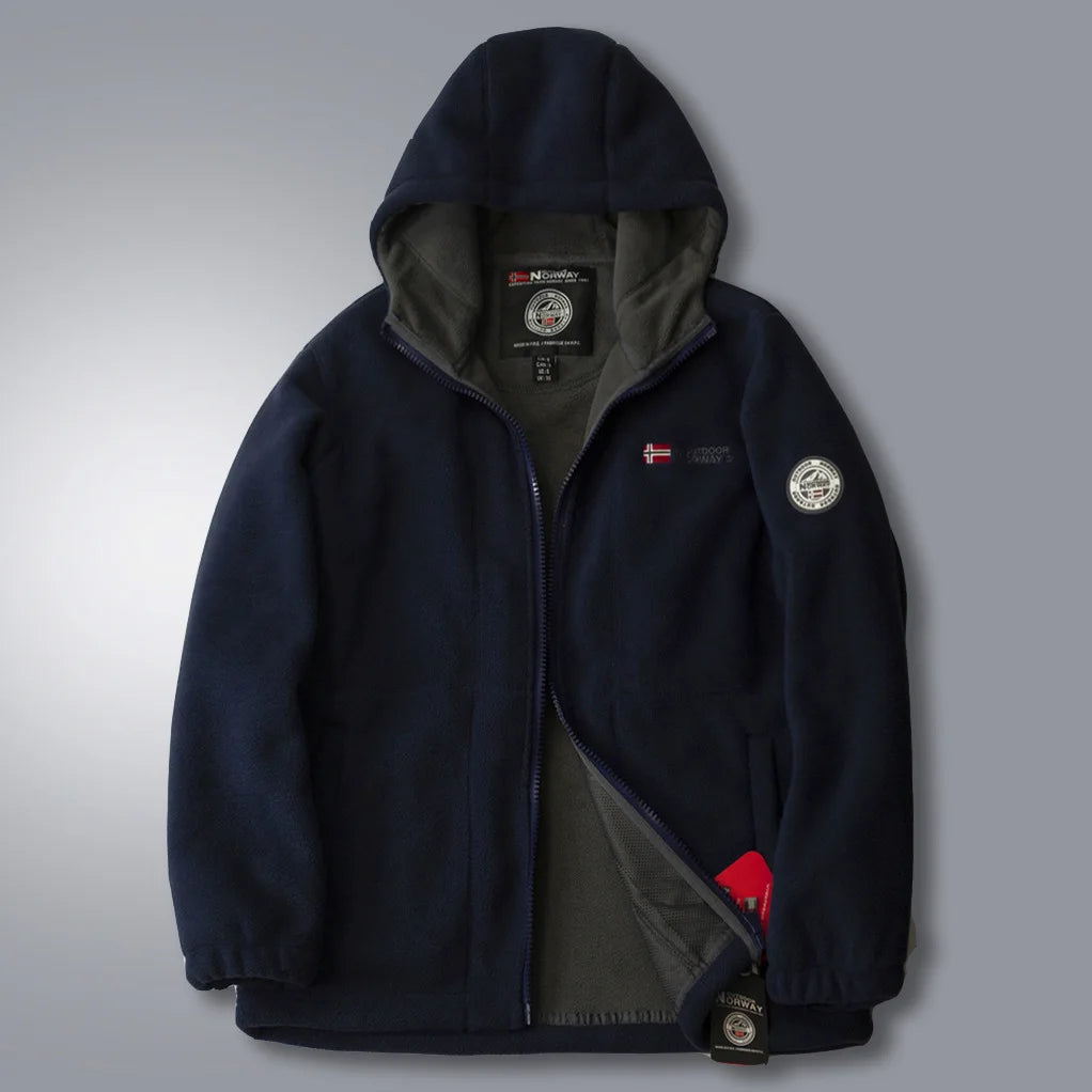 2025 New Winter Thicken Fleece Men Jacket Pockets Casual Polar Jackets Outdoor Cold-Proof Warm Overcoat Plus Size Outwear