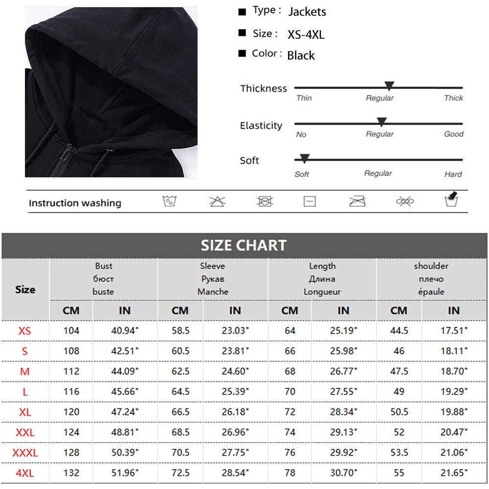 Sweat à Capuche Zippé Slim Homme