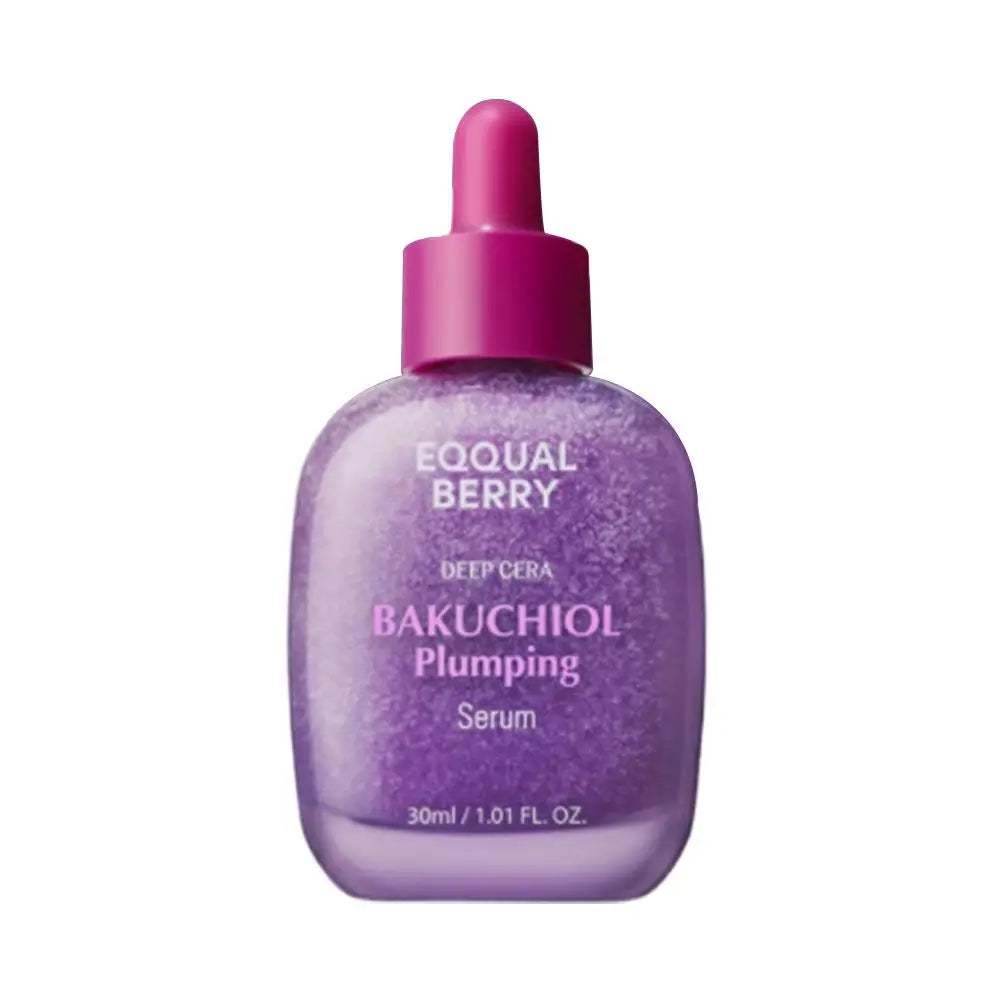 EQQUALBERRY Facial Skin Care VITAMIN Illuminating Serum BAKUCHIOL Plumping Serum Fade Fine Lines Deep Moisturizing Brighten Skin