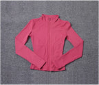 Veste zippée femme – Col montant et coupe ajustée