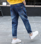 IENENS Kids Boys Clothes Jeans Pants Children Wears Denim Clothing