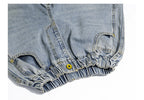 Jean enfant ample déchiré – Bleu délavé