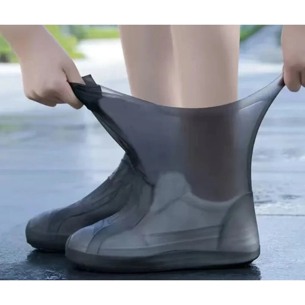Couvre-Chaussures Imperméables Latex – Protections Pluie Antidérapantes Adulte