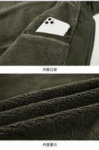 New 2026 Men's Thicken Warm Cotton Jackets Autumn Winter Fleece-lining Loose Casual Hooded Cargo Coats Men Parkas Jackets M-6XL