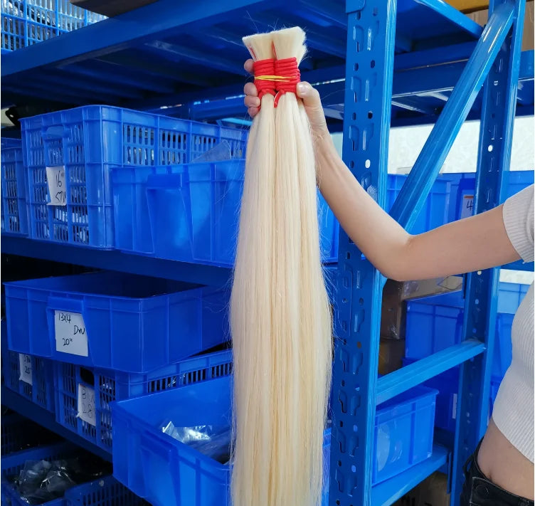 Mega Hair Cabelo Humano Raw Vietnamese Human Hair Bundles For Braiding 100% Unprocessed No Weft Human Hair Bulk Extensions
