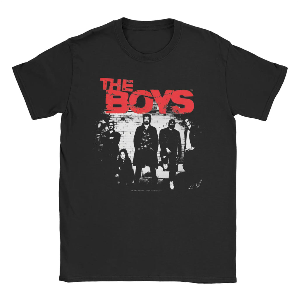 Vintage The Boys Homelander Saving America  T-Shirt for Men Crew Neck Cotton T Shirt  Short Sleeve Tee Shirt Gift Idea Clothes