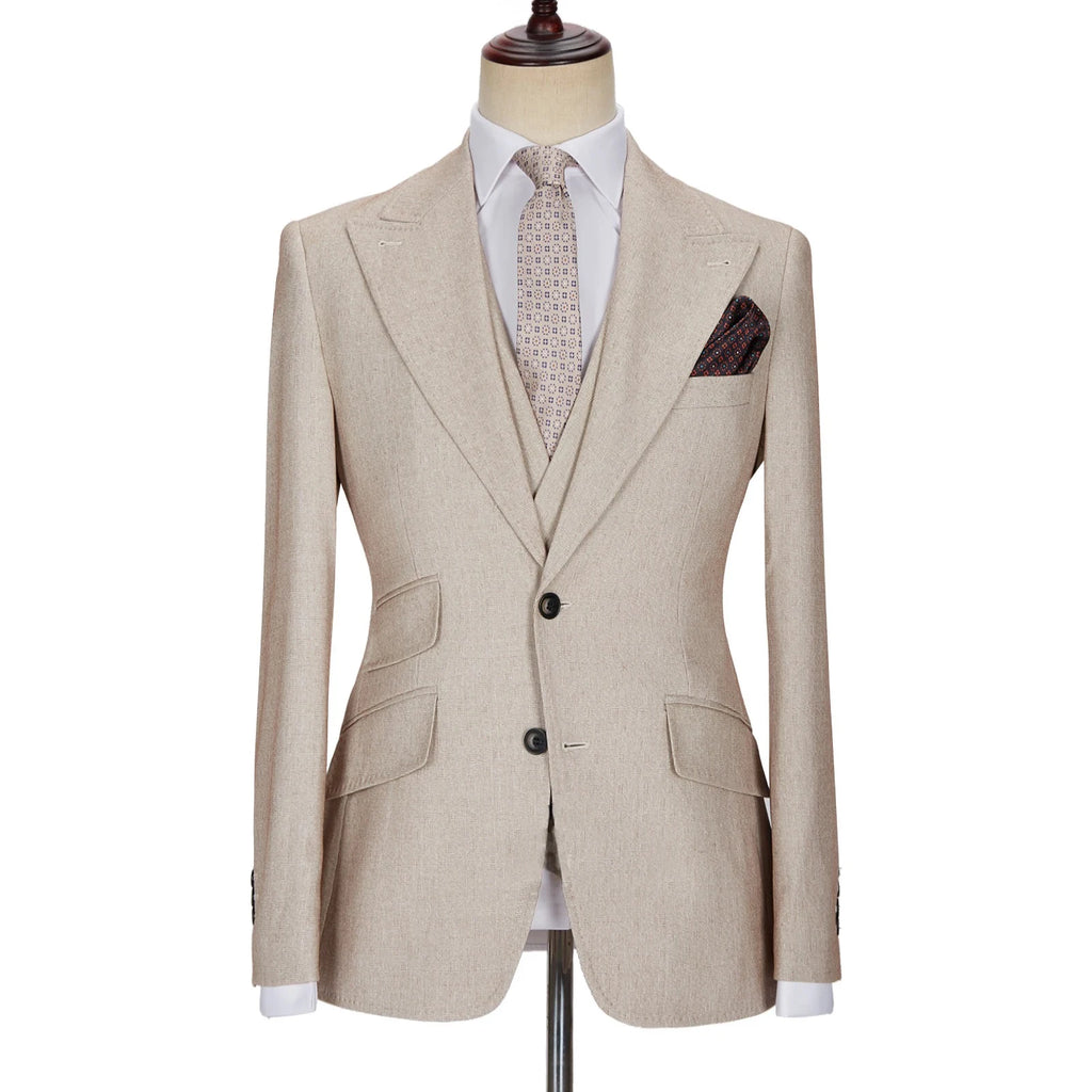 Costume homme – Ensemble veste, gilet et pantalon
