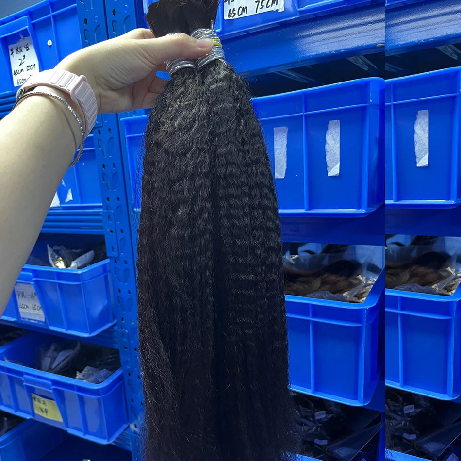 No Weft 100% Human Hair Bulk Extensions Raw Vietnamese Tissage Human Hair Bundles Braiding Extensiones De Cabello Cheveux Cabelo