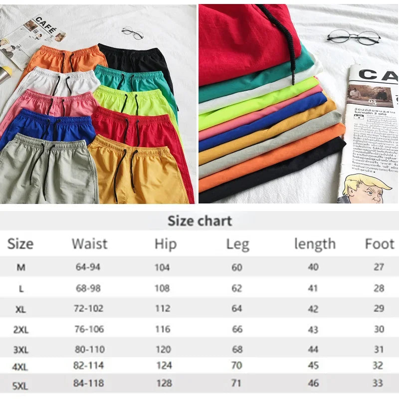 Men Summer Swim Shorts Trunks Beach Board Shorts waterproof Men's Running Sports Surffing Casual Short pants beach fitness pants