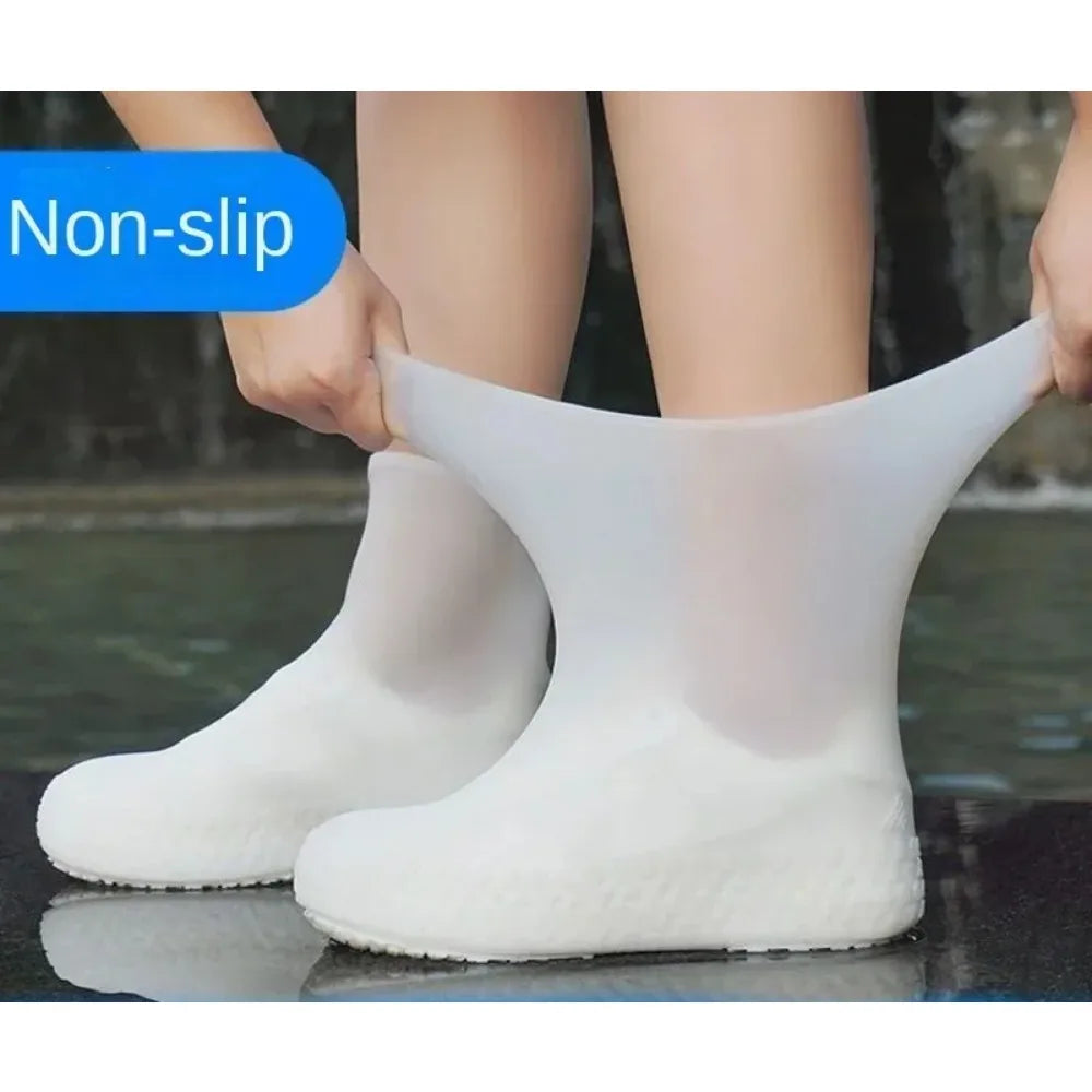 Couvre-Chaussures Imperméables Latex – Protections Pluie Antidérapantes Adulte